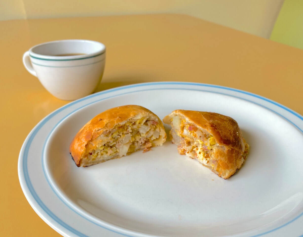 Red Devil "Spicy" Breakfast HOT Rigonis Bakery 9069323810 110 S